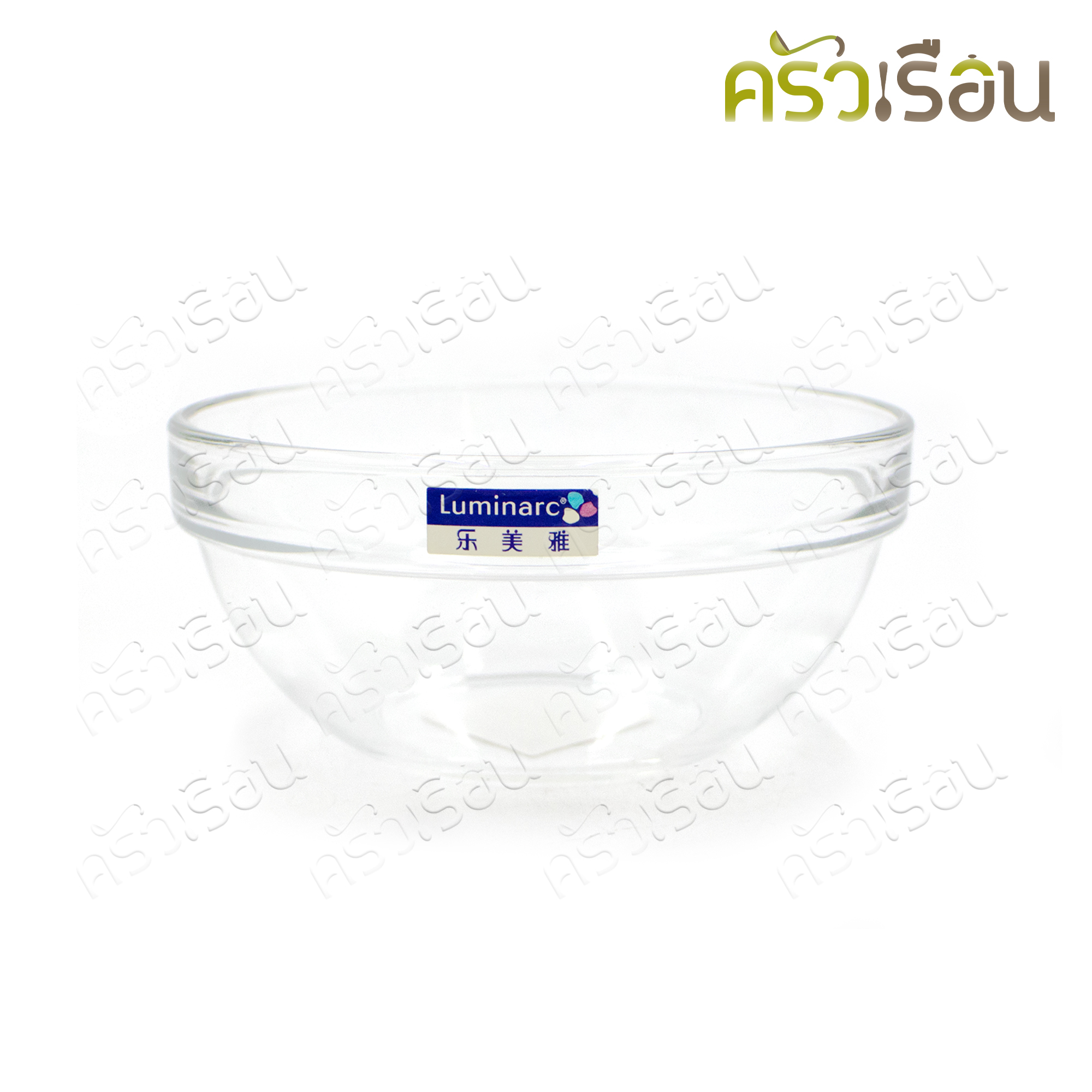 LUMINARC ชามแก้ว ทรงซ้อน เข้าเวฟได้ [ ราคาต่อขนาด ] ชามอาหาร ชามขนม ชามข้าว ลูมินาร์ค