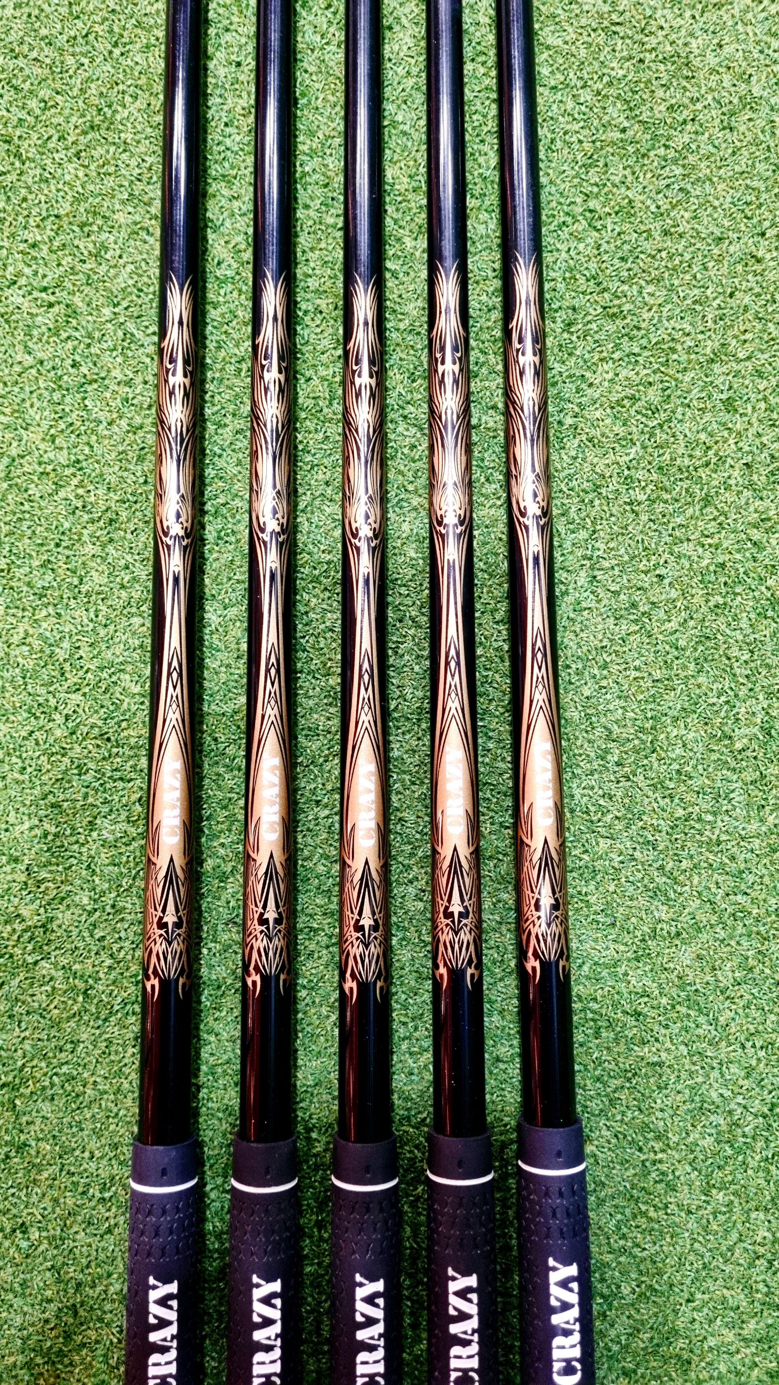 Iron Set Crazy HIBIKI 7-9 PW, P/A ( CRAZY DEAD I-50 shaft / S 80T/ TQ: 3.0 ) 56g. ปี 2021