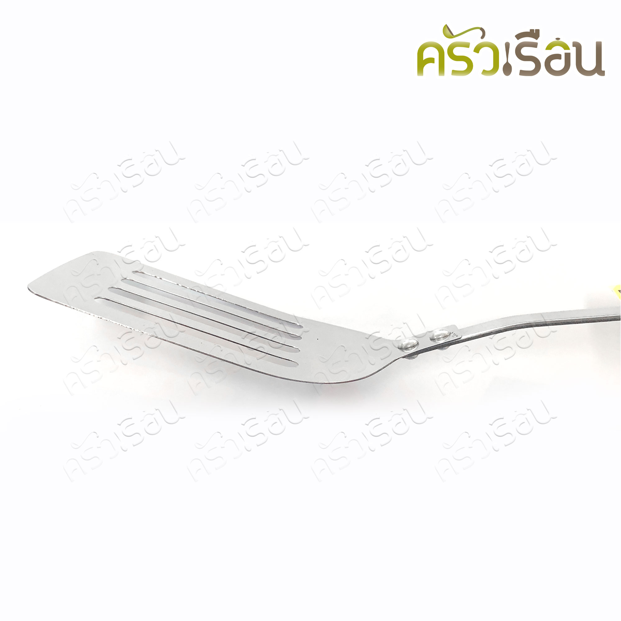KINGFISHER Stainless Steel Slotted Turner with Hanging Handle, Turner for Scooping Fried Food PL07, PL12