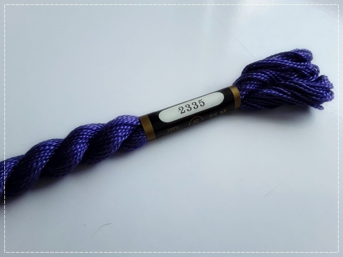 ไหมเบอร์ 5 สีม่วง 2335