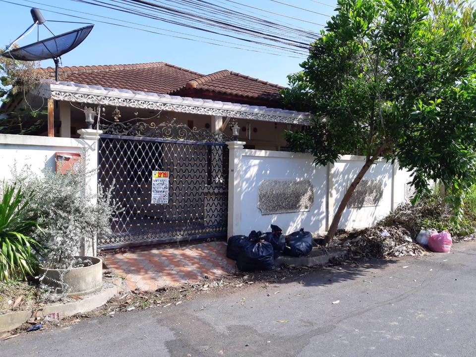 ขายบ้านเดี่ยวชั้นเดียว หมู่บ้านพฤกษา3 ซอยวัดลาดปลาดุก (รหัสทรัพย์ 201811)