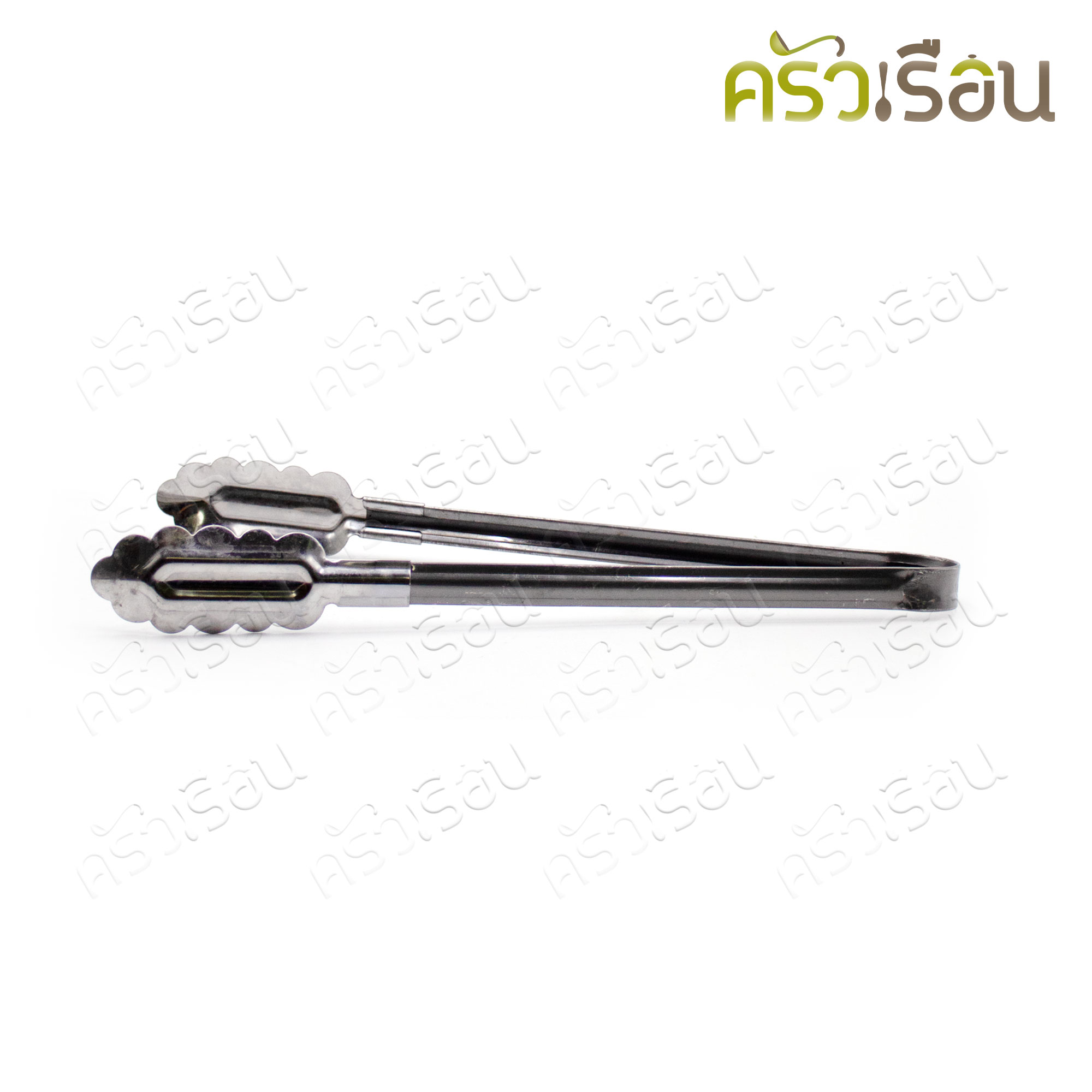 Double Arrow ที่คีบ คีบน้ำแข็ง / คีบอาหาร หัวต่อใบไม้ ยาว 11 นิ้ว