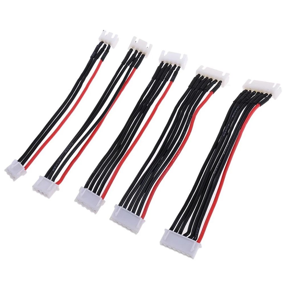 สายบาล้าน สายบาลานซ์ แบตเตอรี่ 2s 3s 4s 5s 6s 7s 8s 12s Lipo LiFePO4 Battery Balance wire Charge Cable ยาว 10-15cm