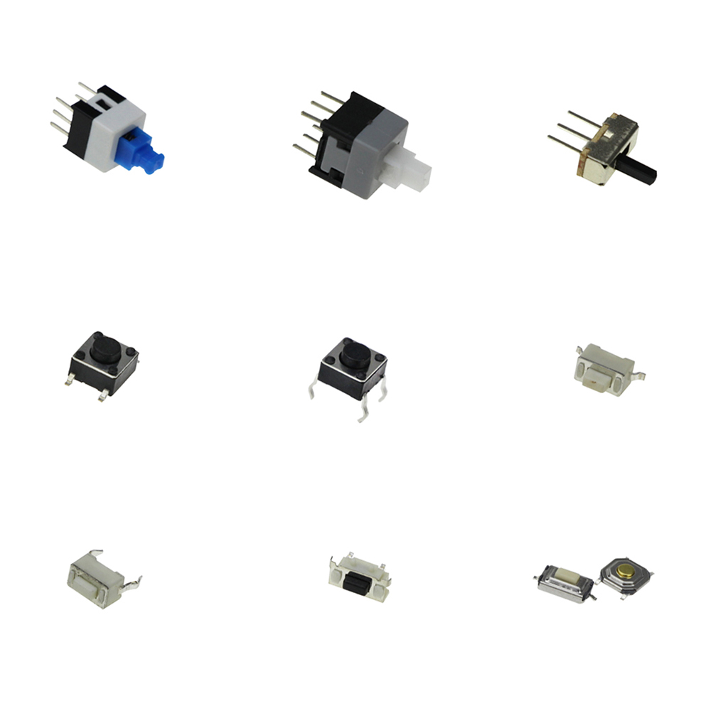 Smart Electronics 10 Kinds of Tactile Switches Push Button SMD Tact Switch Switch 100pcs