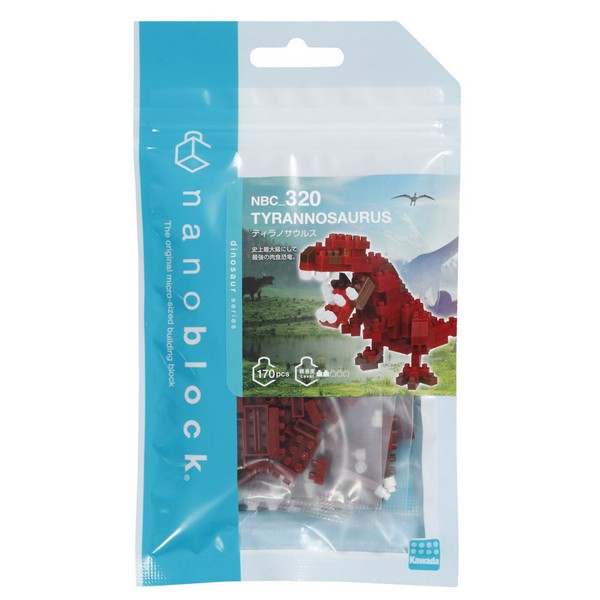 Kawada nanoblock NBC_320 Tyrannosaurus 4972825218563 (นาโนบล็อค)