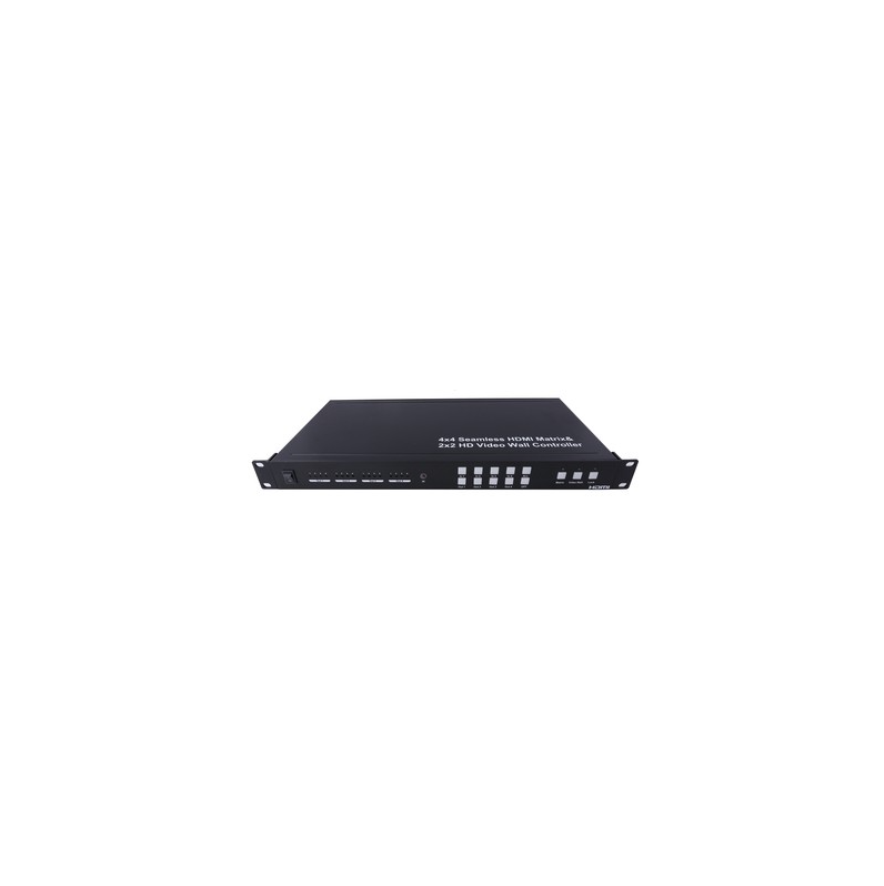 4X4 SEAMLESS HDMI MATRIX, 2X2 VIDEO WALL