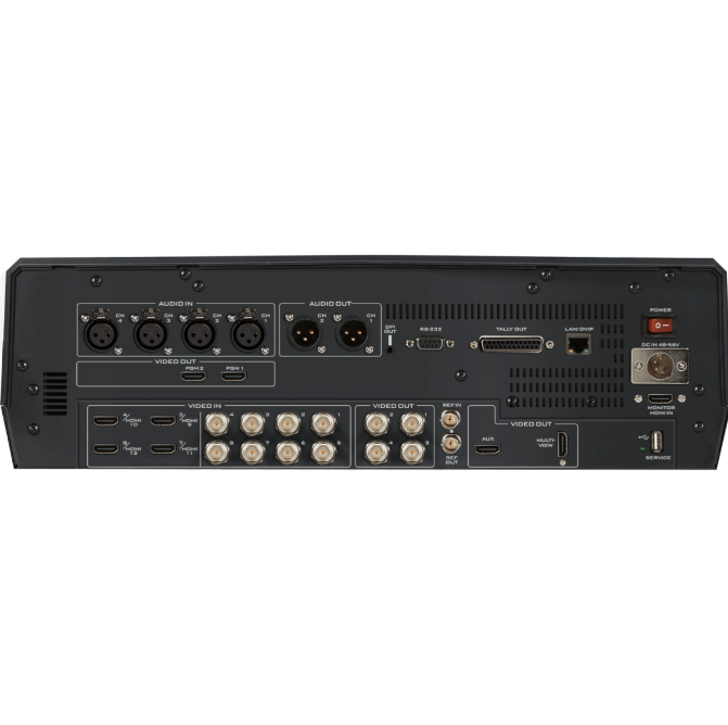 4K 8-CHANNEL PORTABLE VIDEO STREAMING STUDIO