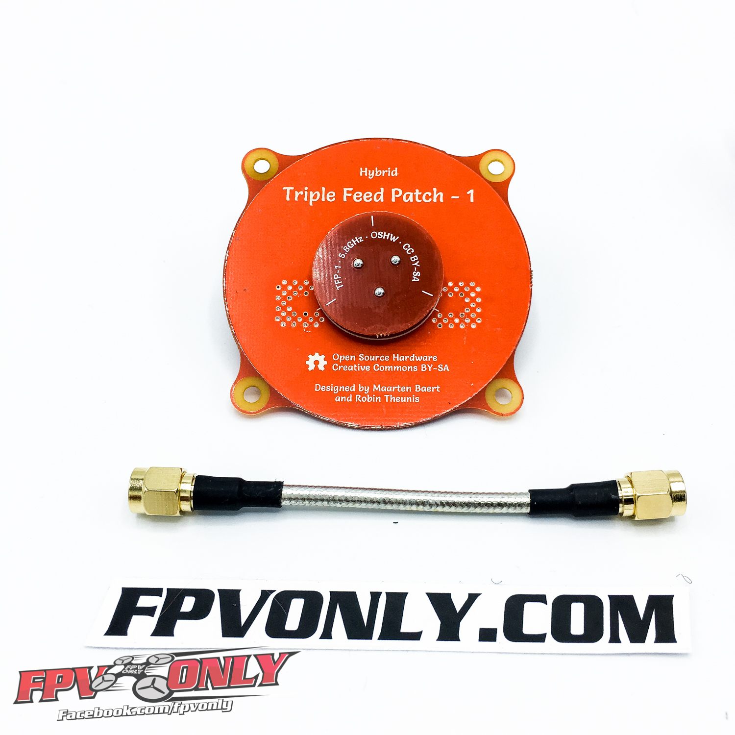 Pagoda Antenna 5.8 Antenna Pagoda Pro Hybrid Triple Feed Patch FPV Transparent Flat Panel Antenna