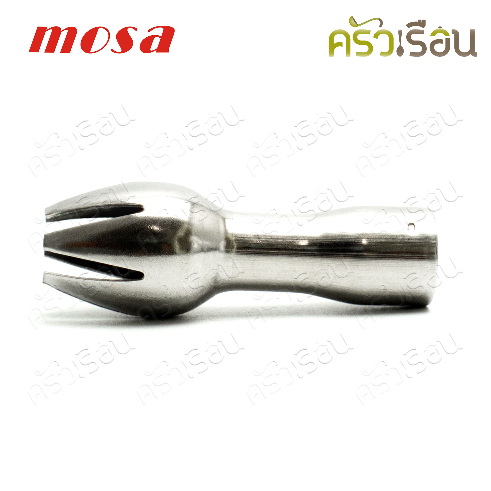Mosa ดอกทิวลิป สเตนเลส สำหรับบีบวิปปิ้งครีม 6 x 2.4 ซม. A0010005