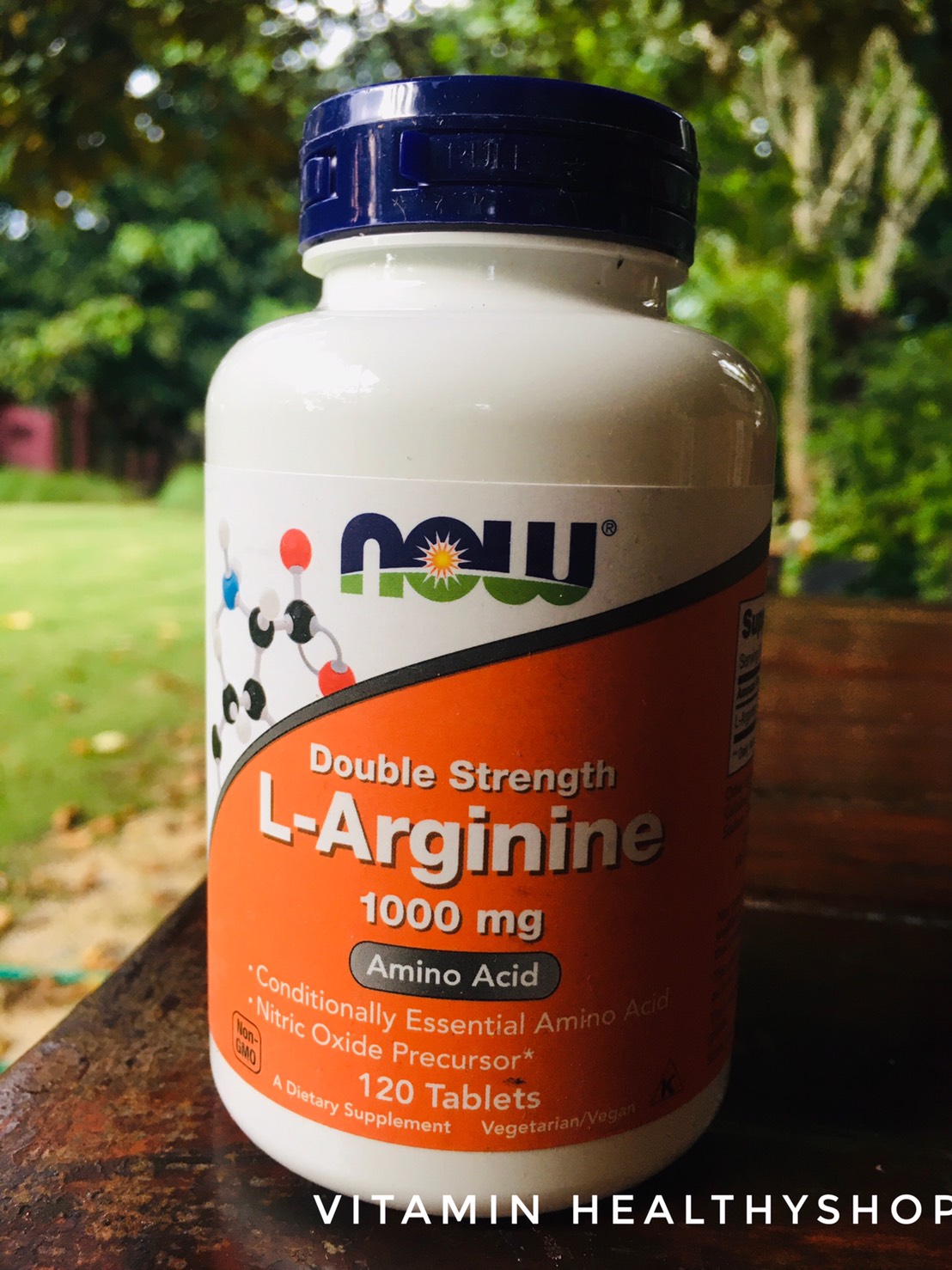 Now Foods L-Arginine Double Strength 1,000mg 120Tablets