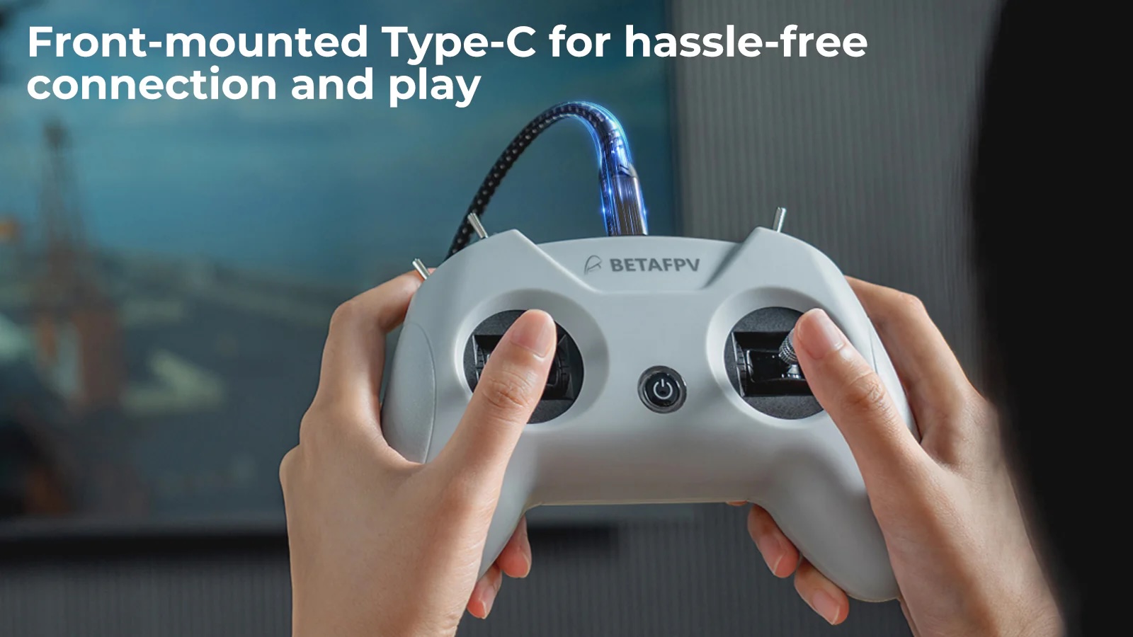 Betafpv LiteRadio 2 รีโมทเล่นซิม FPV Controller สำหรับ Simulator ใช้งานง่าย ราคาคุ้ม อุปกรณ์โดรน Drone