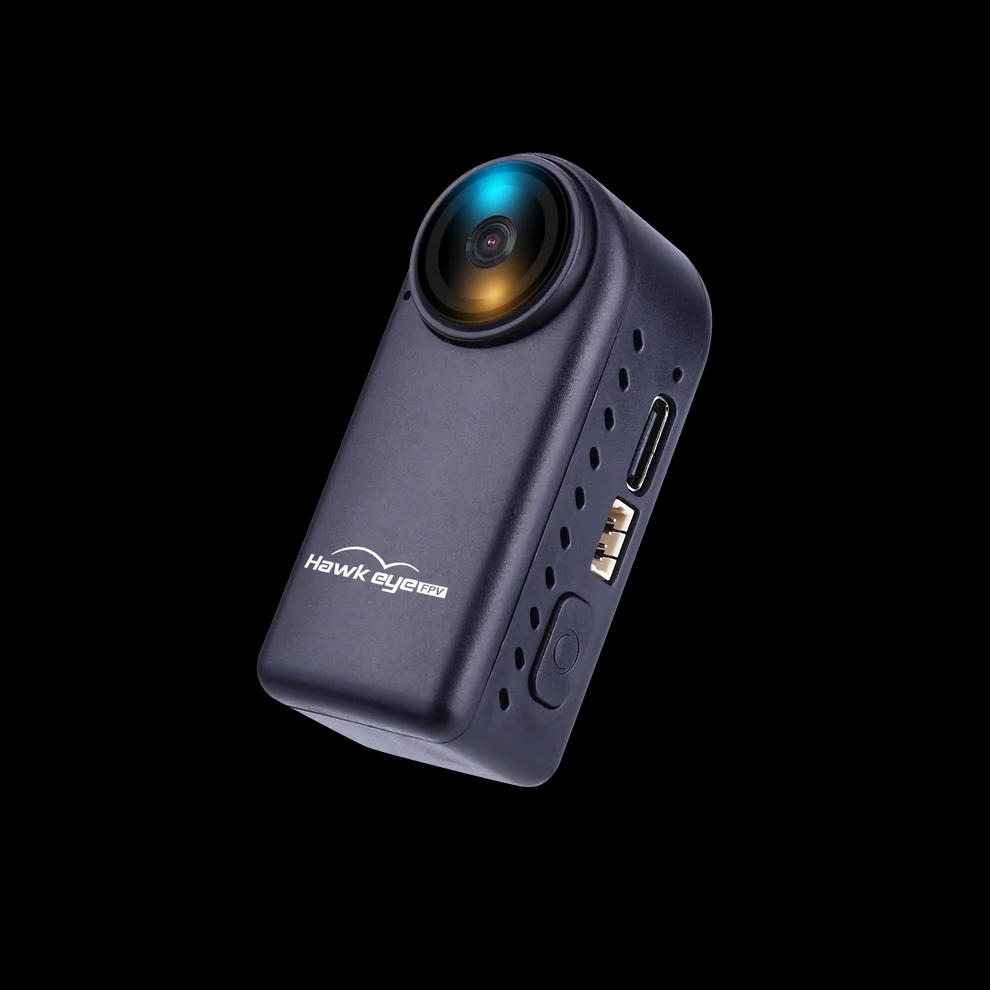 Hawkeye 4K Thumb 2 Action Camera 12MP 4K FOV 170 Degree Support Gyroflow WiFi Magnetic Camera for FPV RC Drone ของเล่นบังคับวิทยุ