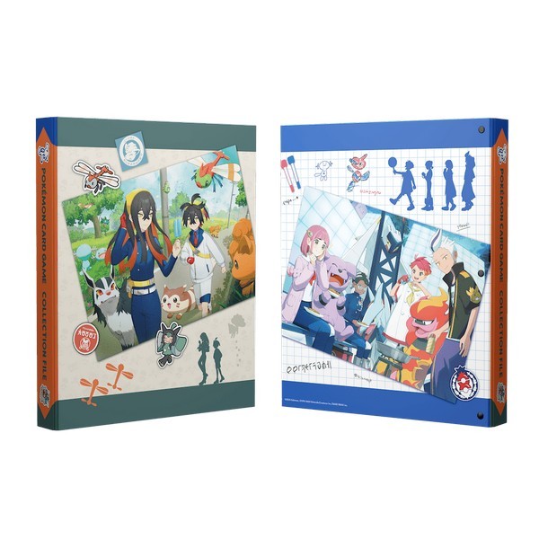 Pokemon TCG Card Binder The Paldea Journey (9433608) แฟ้มสะสมการ์ด 9 ช่อง พร้อมใส้แฟ้ม 10 แผ่น 4521329433608 (การ์ด)