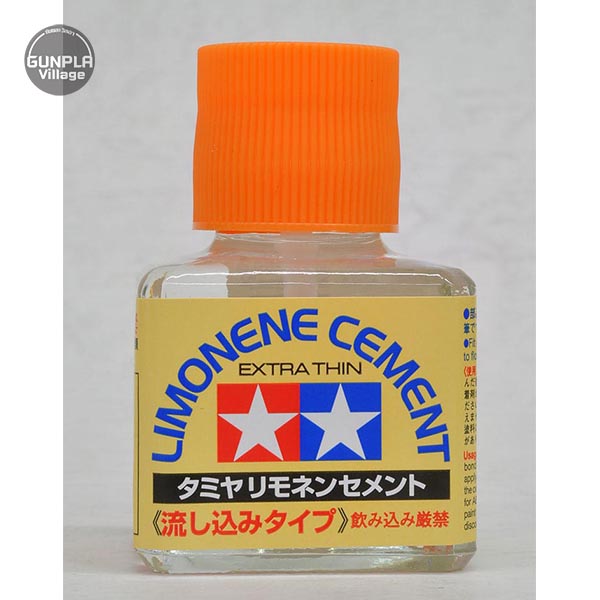 Tamiya Limonene Extra Thin Cement 87134 (กาวฝาส้ม) TAMIYA 4950344964253 4950344871346