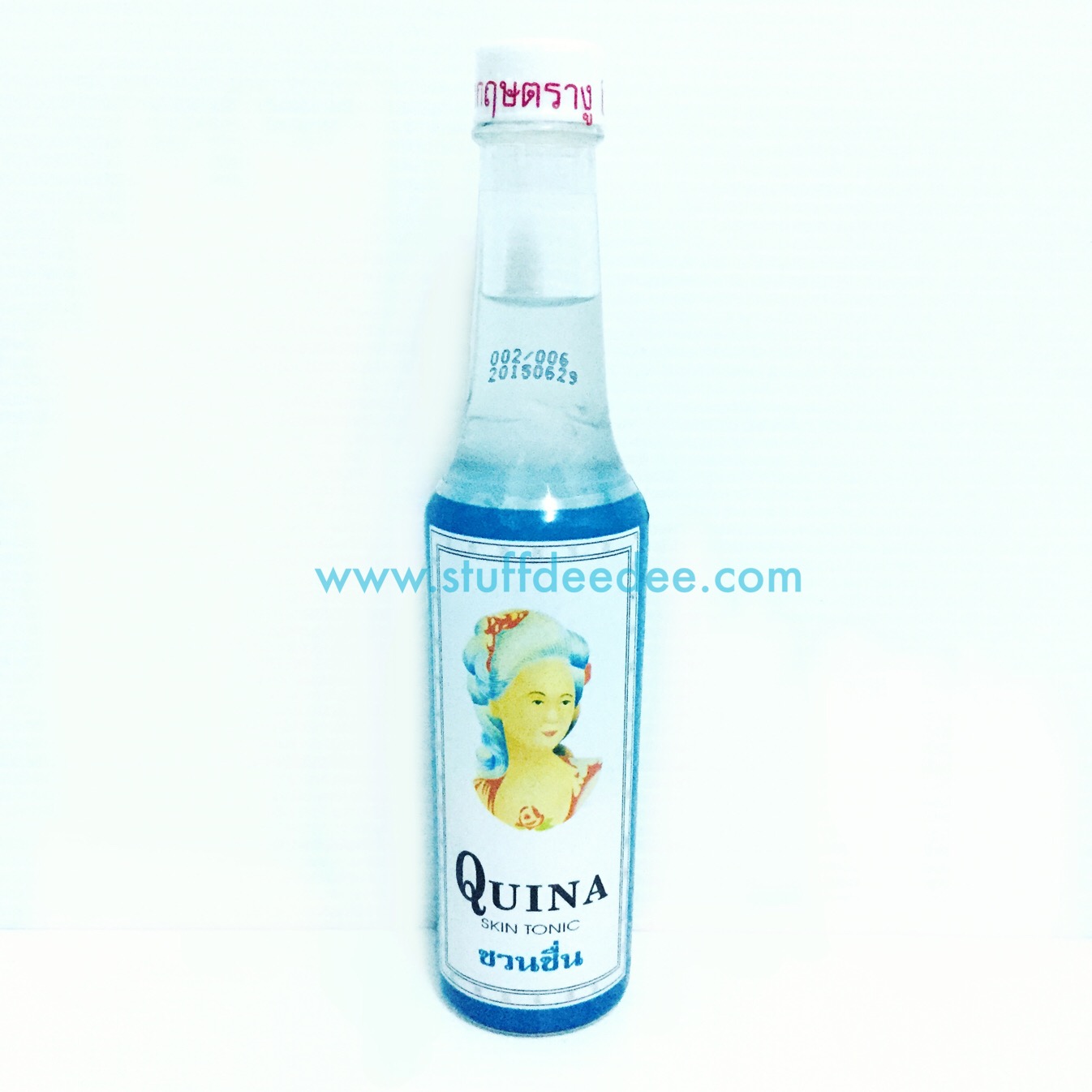 แป้งน้ำควินนา Quina ใบหน้าขาวเนียน กลิ่นหอมสดชื่น เย็นสบาย หายผื่นคัน