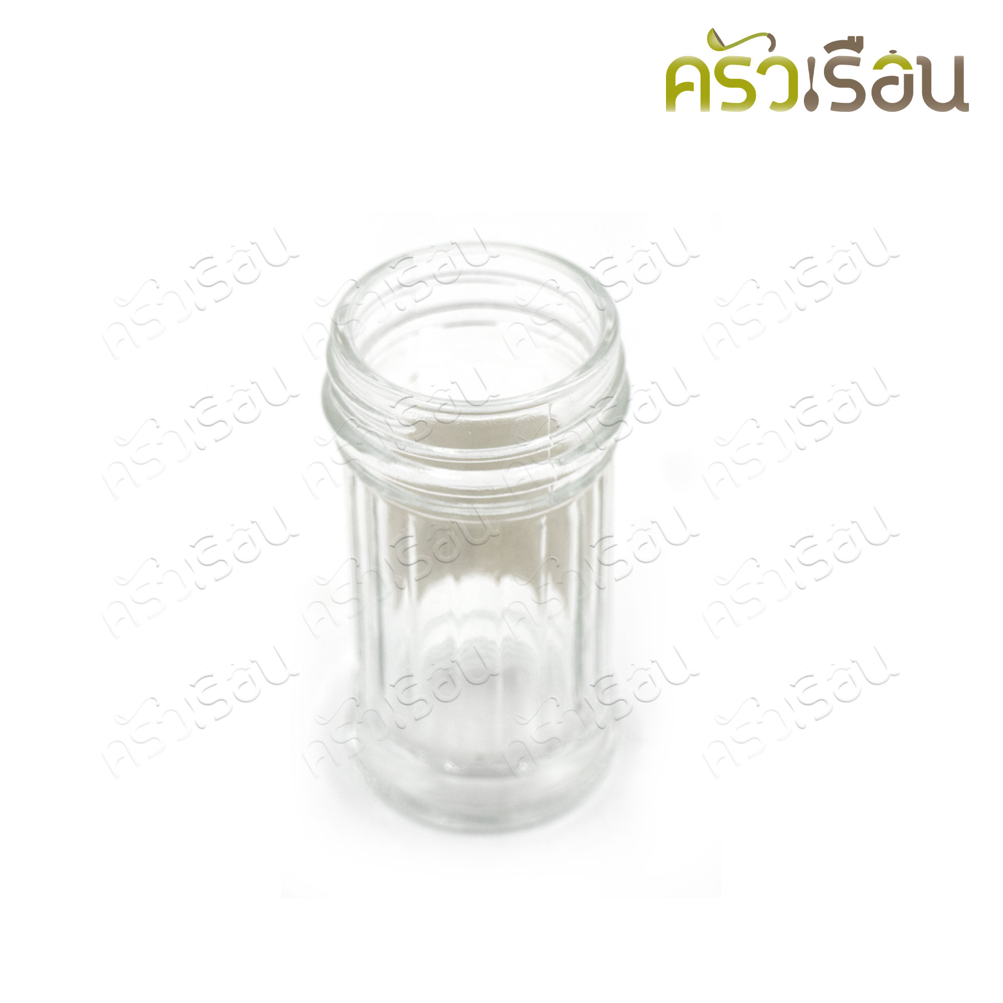 US ขวดพริกไทย แก้ว ฝาสเตนเลส 4.5 ออนซ์ 4.5 x 9 ซม. PE-410