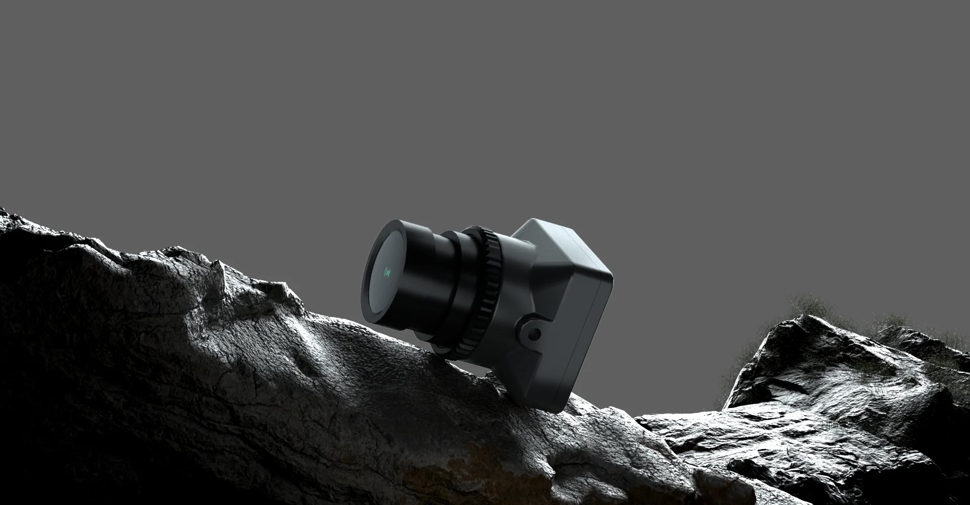 CADDXFPV Infra V2 Camera Analog กล้องในที่มืด for DIY FPV AI Analog Image Transmission Black/ White Sensor