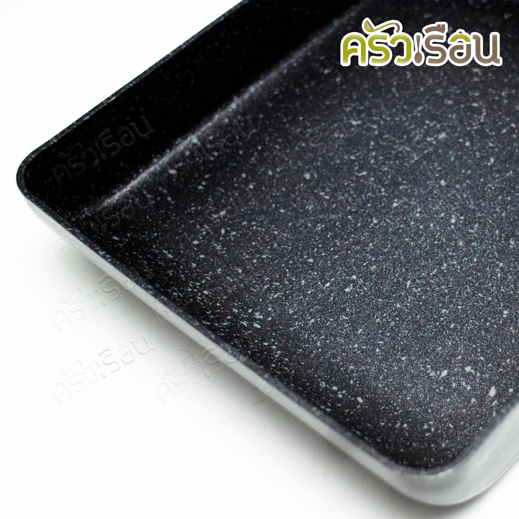 CPK กระทะไข่ม้วน เหลี่ยม เคลือบเทฟล่อน 18 x 15 ซม. ใช้กับเตาแม่เหล็กไฟฟ้าได้ Induction cooker กระทะเคลือบเทฟล่อน