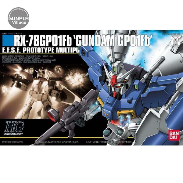 Bandai HG Gundam GP01Fb 4573102603920 4902425782133 (Plastic Model)
