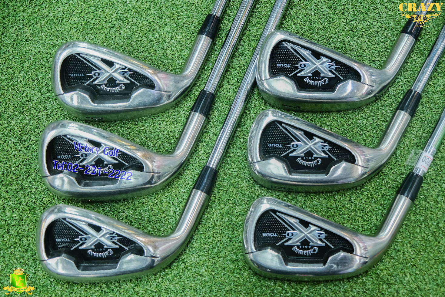 ชุดเหล็ก CALAWAY Tour X20 5-9,P (N.S PRO 950GH) (R) LH