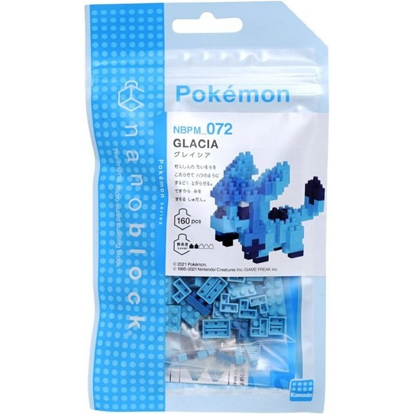 Kawada nanoblock NBPM_072 Glacia (Glaceon) 4972825220054 (นาโนบล็อค)
