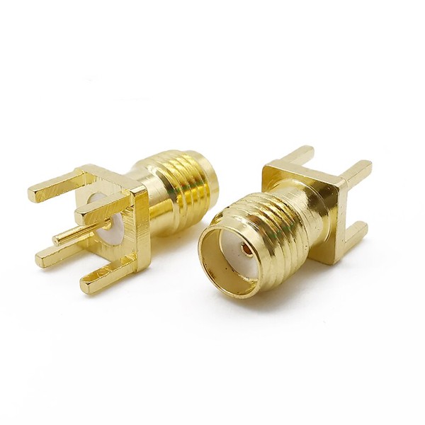 ข้อต่อ หัวแปลงสัญญาณภาพ WiFi RF Adapter Connector SMA RP-SMA 90° 45° Male Female ตัวผู้ ตัวเมีย ข้อต่อตรง ข้องอ วายฟาย