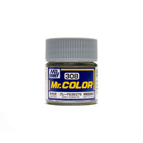 Mr.Color C308 Gray FS36375 Semi-Gloss (10ml) Mr. Hobby 4973028635942