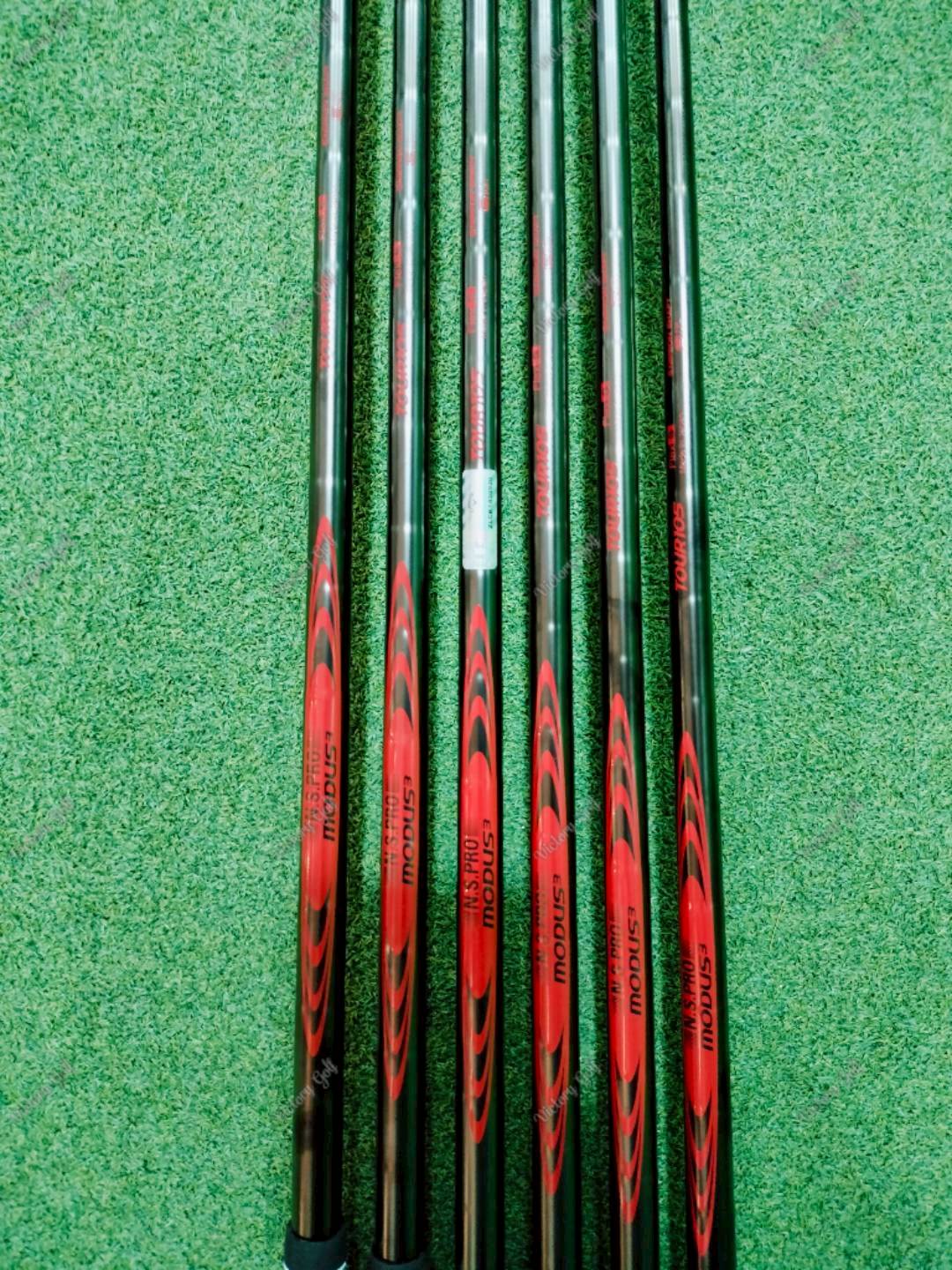 Iron set Callaway X FORGED BLACK Limited Edition 5-9 PW ( 6 pcs.) ( N.S.PRO MODUS³ TOUR 105 BLACK/ TQ: 1.7/ S ) ปี 2024