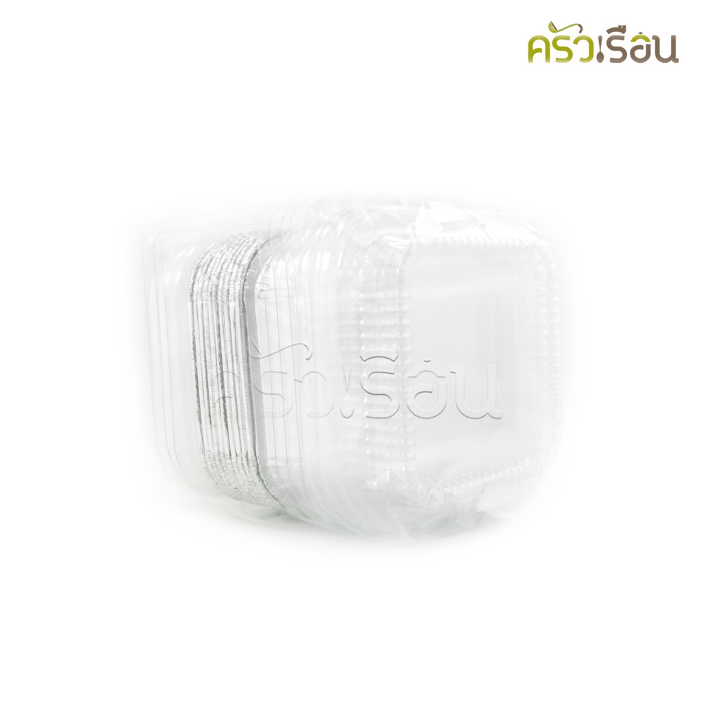 SS 4001 ถาดฟอยล์เหลี่ยม จตุรัส สีเงิน + ฝา 10 ชุด ความจุ 90 ml. ขนาด 76 x 52 x 30 ซม. S&S ใกล้เคียง 4330