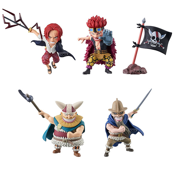 Banpresto (ครบ Set 5 กล่อง) WCF One Piece World Collectable Figure - One Piece 1 4983164898460 (Figure)