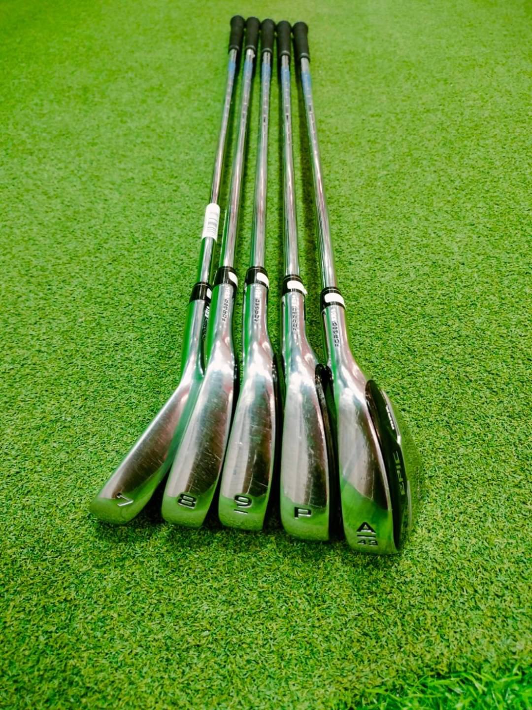 Iron Set Callaway EPIC MAX FAST Forged 7-9 Pw, Aw ( N.S. Pro Zelos7/ S/ TQ: 2.6 ) 77.5g. ปี 2021