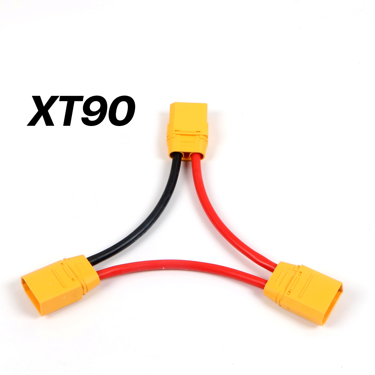 สายแยกไฟ Y-Cable XT60/XT90 คุณภาพสูง แยก 1 เป็น 2 รองรับงาน FPV RC กระแสสูง ปลอดภัย แข็งแรง คุ้มค่าอุปกรณ์โดรน Drone