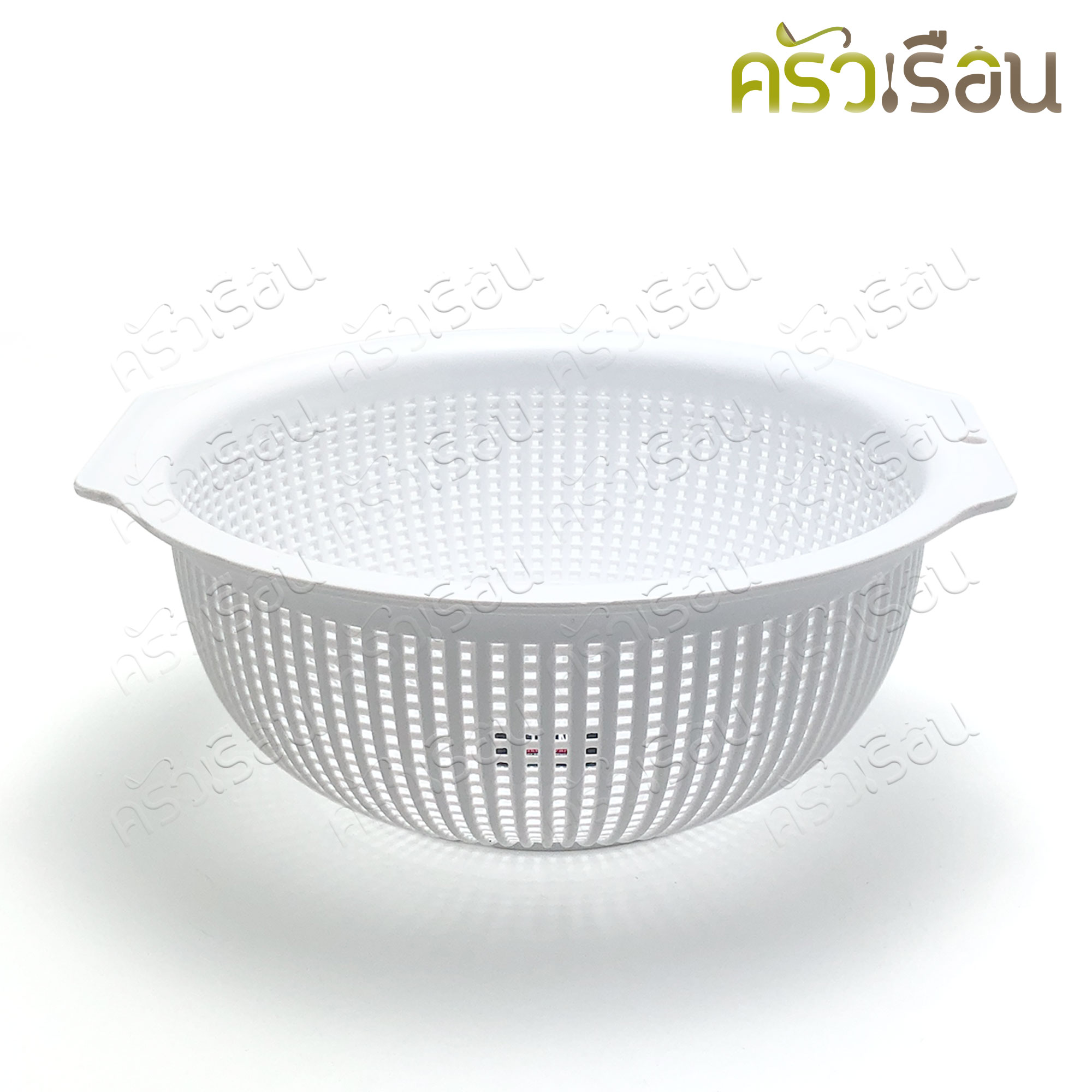 MOC ตะแกรง กลม พลาสติก ราคาต่อใบ มีให้เลือก 3 ขนาด รุ่น AJ 621, 622, 623 [ ตะกร้าล้างผัก ตะกร้ากลม ]