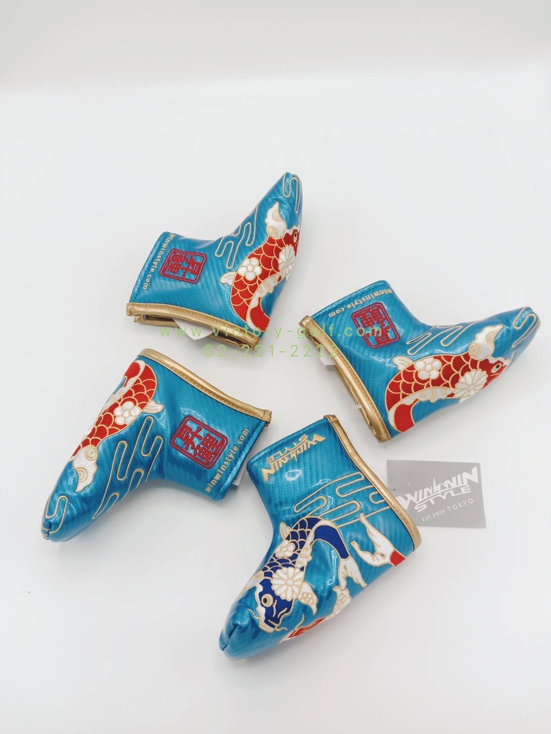 Cover Putter WinWin Style Takinobori (Blue-Blade) (From Japan)