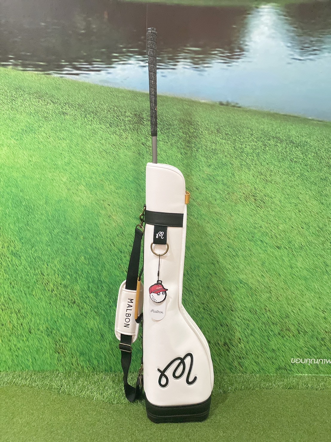 Half Set Malbon Golf White Color