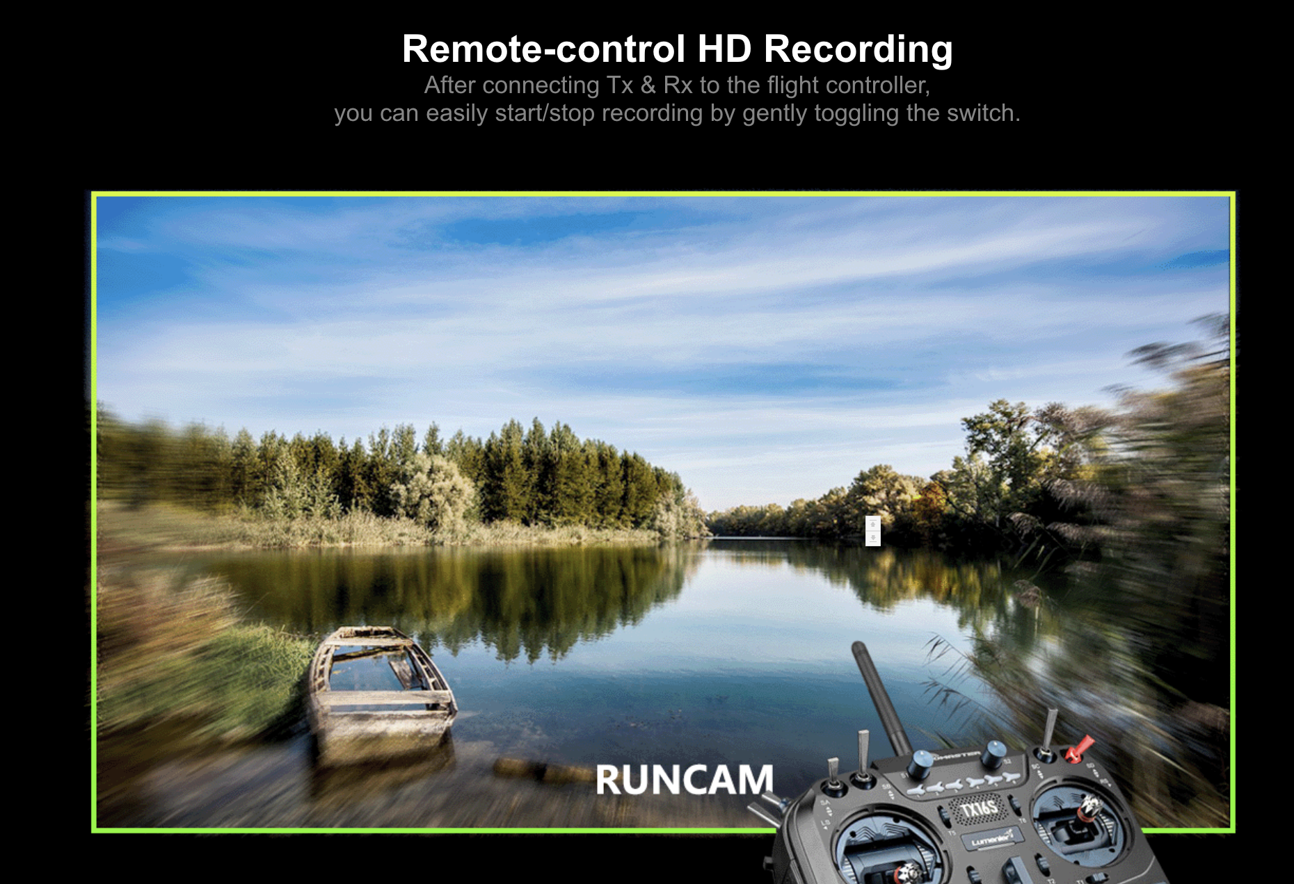 New Version RunCam Thumb HD & 4K Camera Gyro Flow กล้อง FPV เบา เล็ก 1080P Full HD และ 4K มีกันสั่นในตัว 60fps Drone