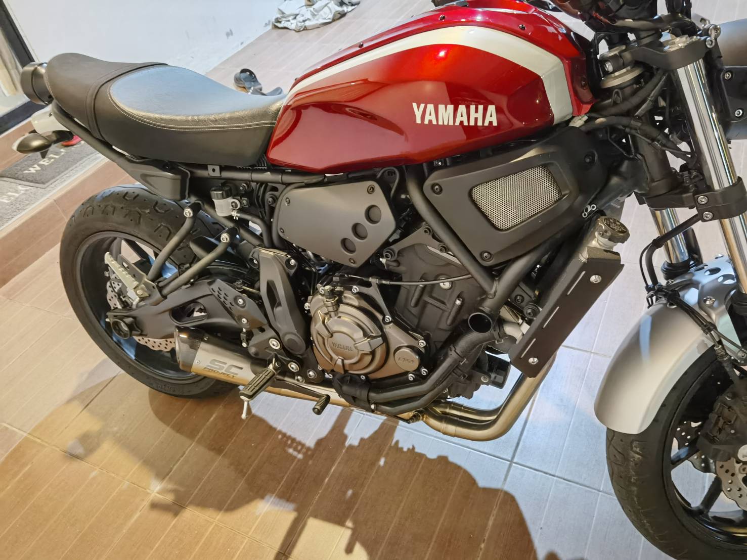 ท่อ SC PROJECT ทรง CONIC สำหรับ XSR700/MT-07 (FULL SYSTEM)