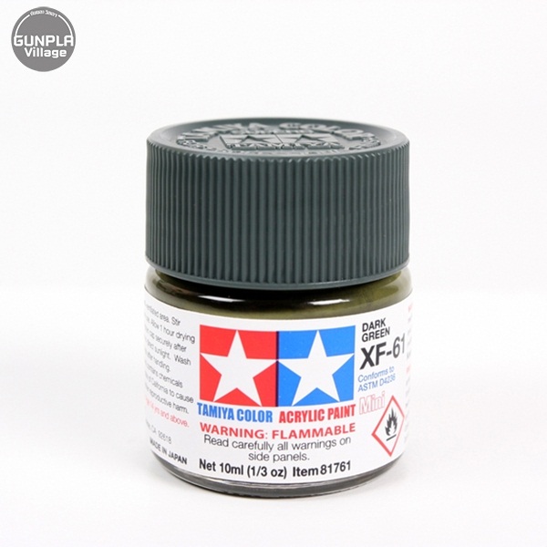 Tamiya 81761 Acrylic Mini XF-61 Dark Green Tamiya 45035876