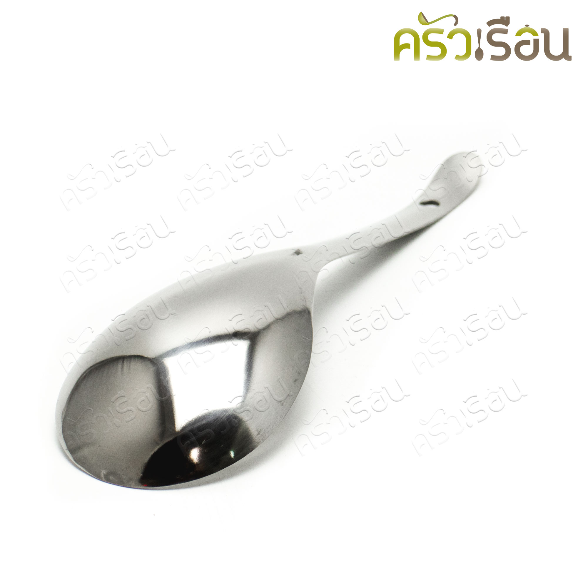 CPK ทัพพี ใหญ่ สเตนเลส หนา 7.5 x 25.5 ซม. ทัพพีตักข้าว ที่ตักอาหาร