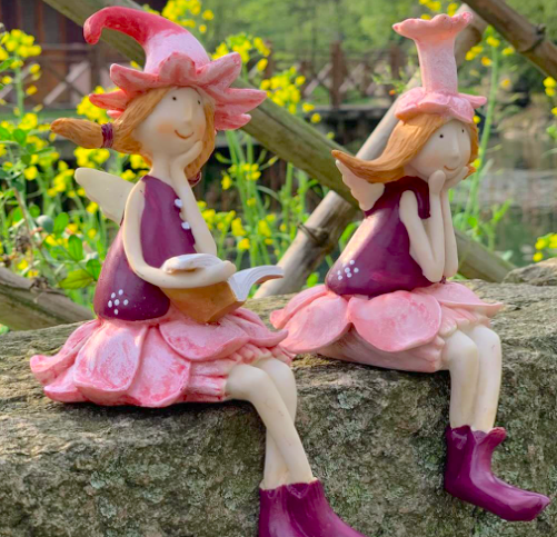 ตุ๊กตาแต่งบ้าน แต่งสวน นางฟ้าประจำสวน