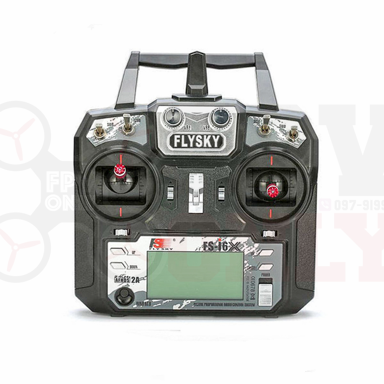 Flysky FS-i6X 10CH + Reciver 2.4GHz AFHDS RC Transmitter w Radio