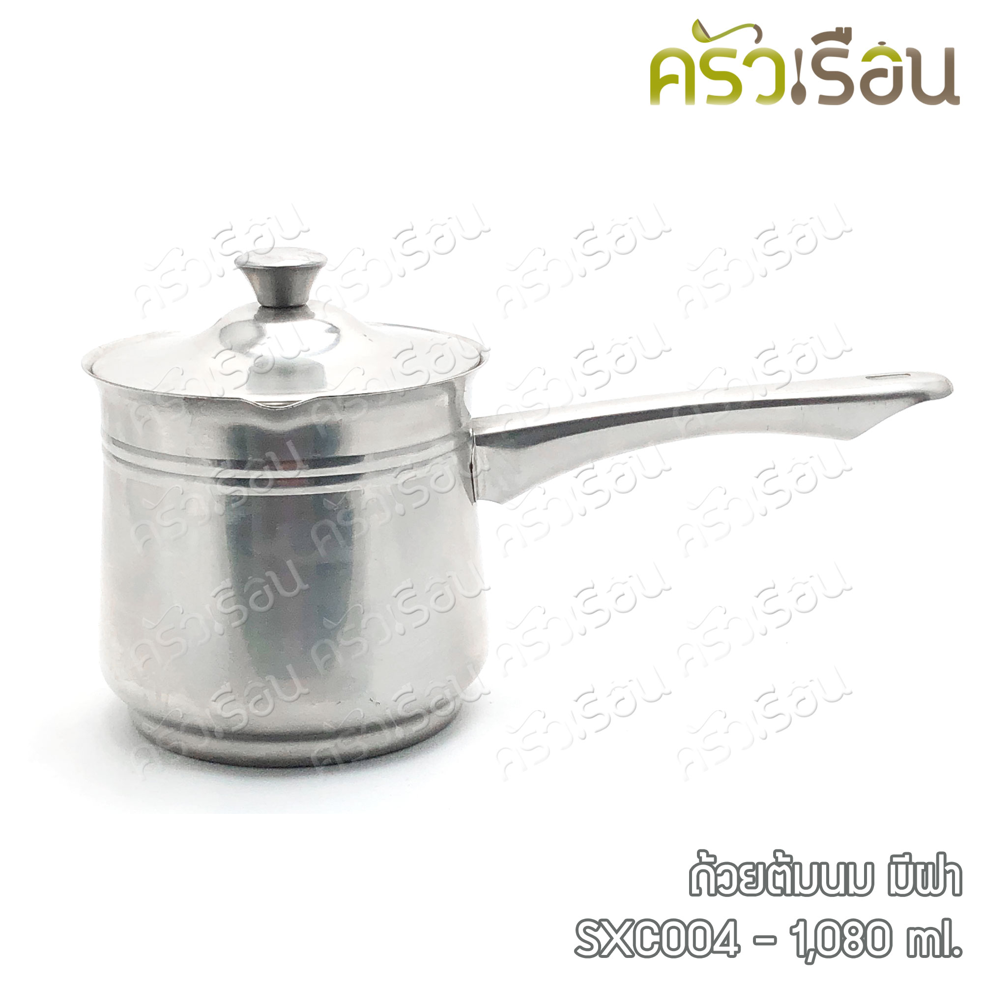 ถ้วยต้มนม มีฝา สเตนเลส มีให้เลือก 6 ขนาด ราคาต่อใบ ถ้วยกาแฟ ถ้วยต้มกาแฟ ถ้วยด้ามยาว ถ้วย หม้อจิ๋ว หม้อด้าม หม้อหาง