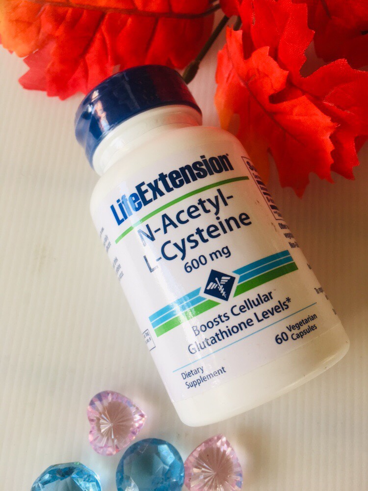 Life Extension, N-Acetyl-L-Cysteine 600 mg 60 Veggie Caps