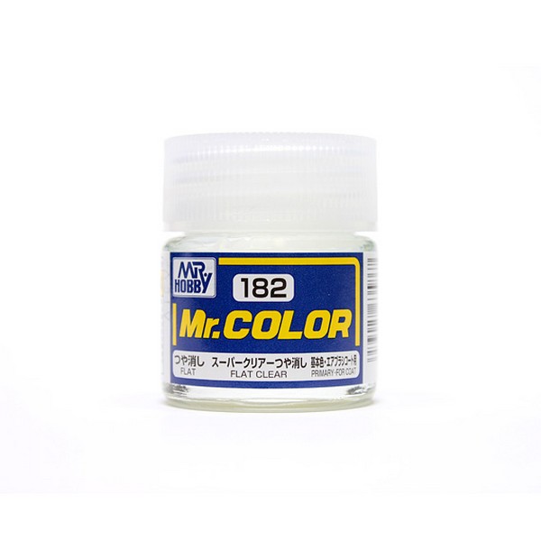 Mr.Color C182 Clear Flat (10ml) Mr. Hobby 4973028635867