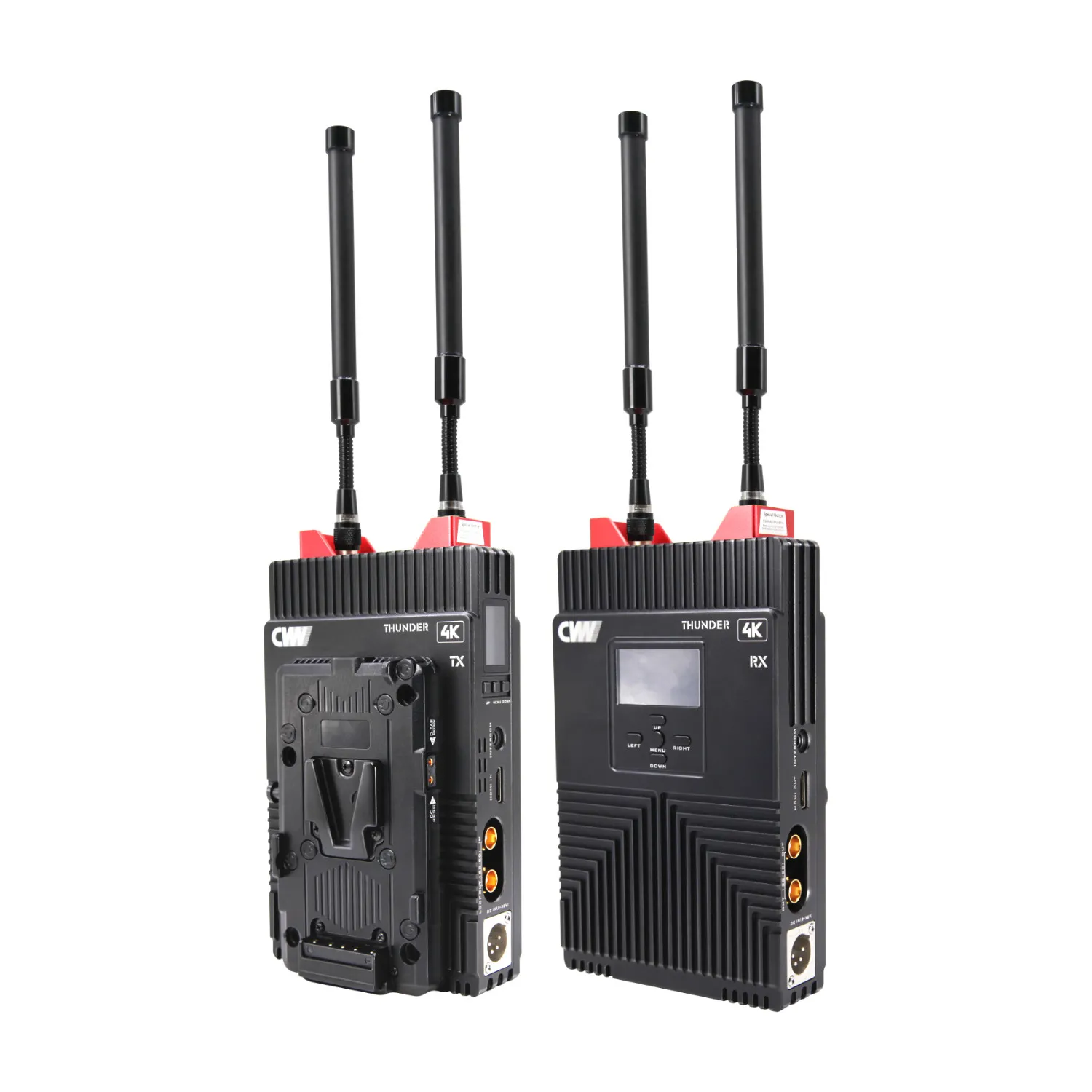 CVW Thunder 4K – Professional Broadcast 1000M (3280 ft) 4K Wireless Video Transmission System