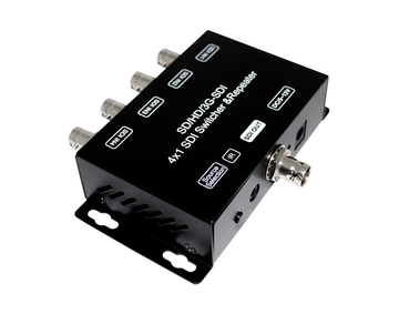 4x1 SDI Switcher & Repeater