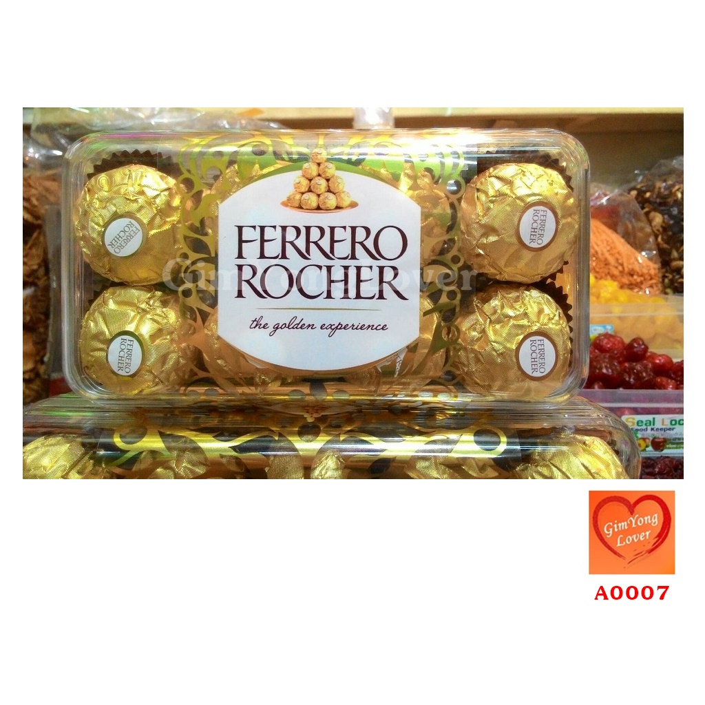 ช็อกโกแลตเฟอเรโร่รอชเชอร์ ขนาด 16 ลูก (Ferrero Rocher 16 Pieces)