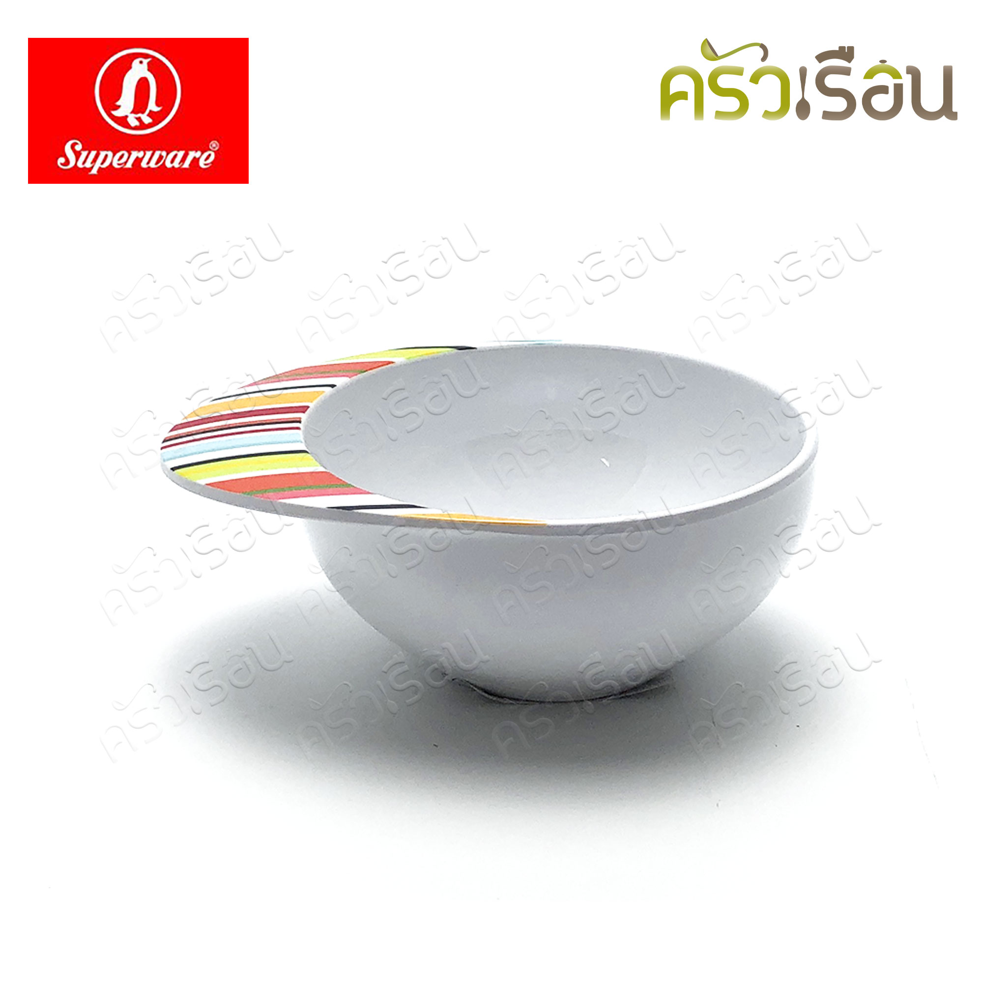 Superware ลาย Mickey Summer Fun มิกกี้ ซัมเมอร์ฟัน [ ราคาต่อชิ้น ] จาน หรือ ชาม หรือ ช้อนส้อม หรือ แก้วน้ำ เมลามีน