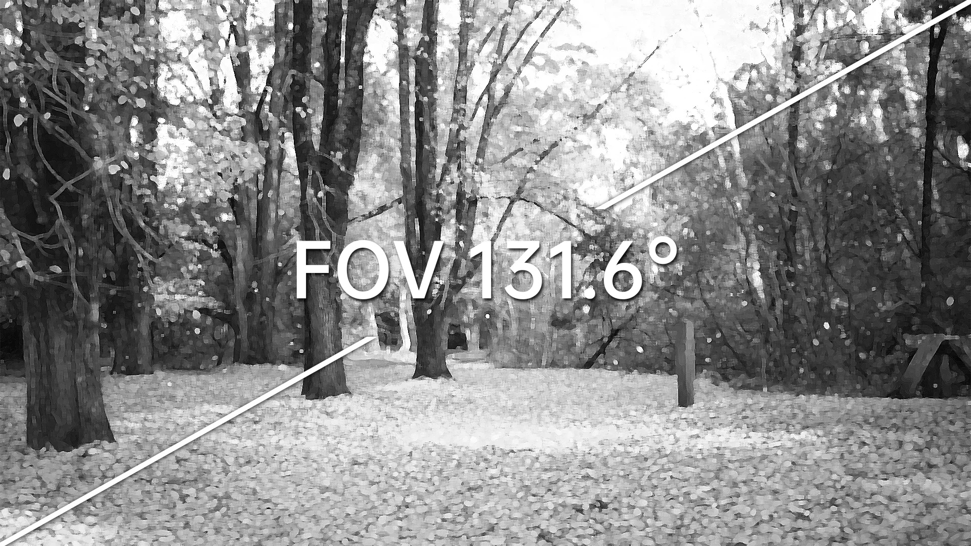 CADDXFPV Infra V2 Camera Analog กล้องในที่มืด for DIY FPV AI Analog Image Transmission Black/ White Sensor