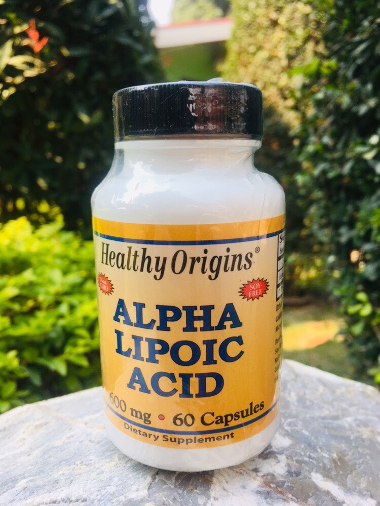 Healthy Origins, Alpha Lipoic Acid, 600 mg, 60 Capsules